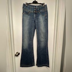 Silver Bell Bottom Vintage Jeans Size 28/33